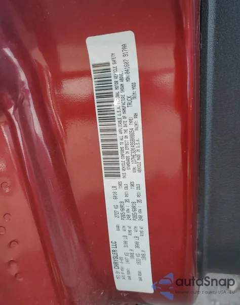 2009 Dodge Dakota Sxt z USA, uszkodzony, nr VIN 1D7HE32K49S808654